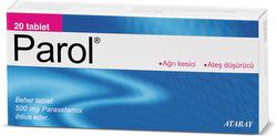 parol 50 mg 20 tablet