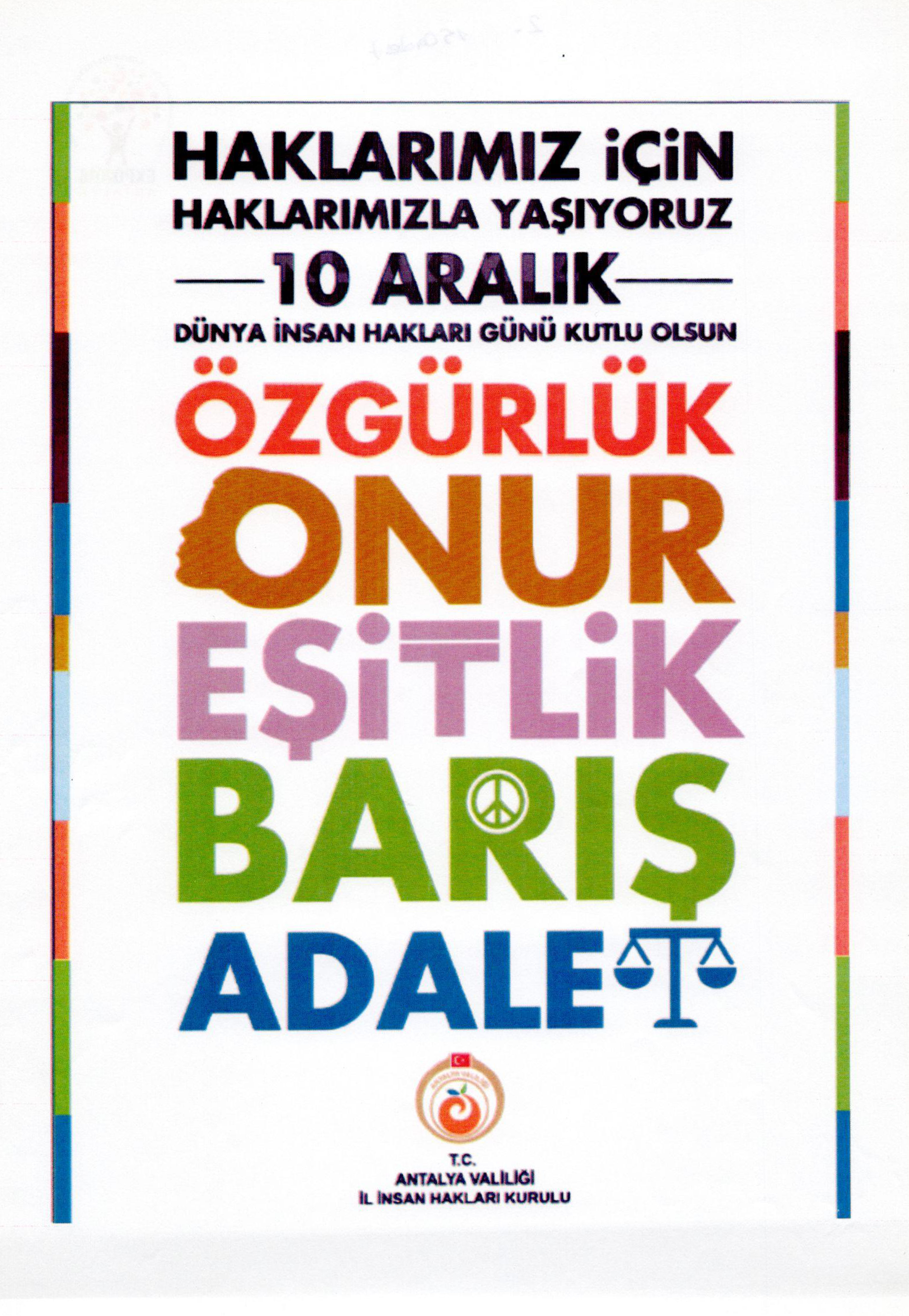 dünya insan hakları günü-14430