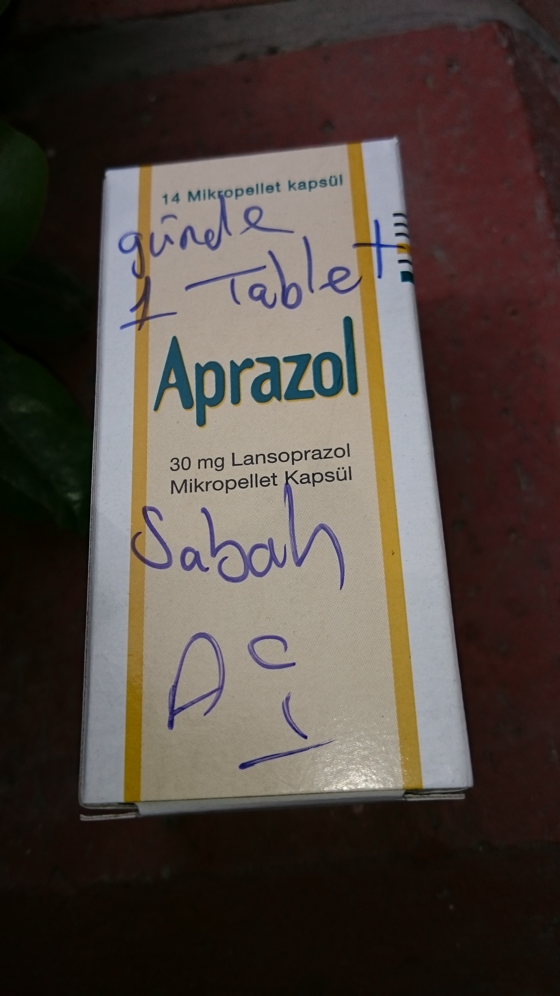 aprazol 30 mg 14 kapsül-23453